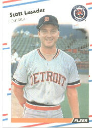 1988 Fleer Baseball Cards      062      Scott Lusader